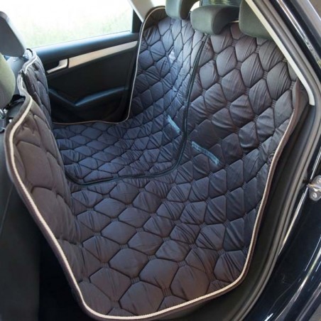 Husa de protectie auto pentru bancheta spate  caini Elegance