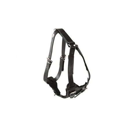 Ham profesional de lucru pentru caini confectionat din piele