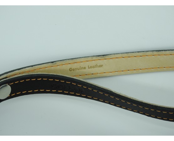 Lesa impletita din piele naturala pentru caini