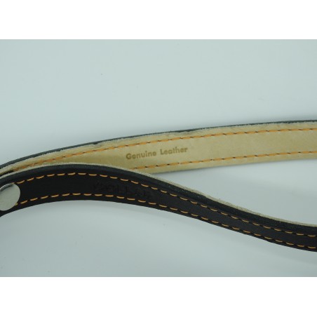 Lesa impletita din piele naturala pentru caini