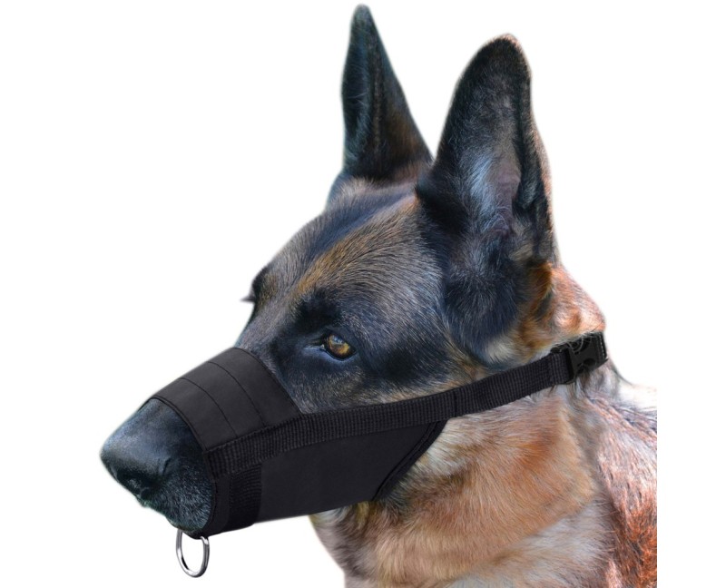 Botnita reglabila prevazuta cu inel D ,  pentru Ciobanesc German . Dog Extreme