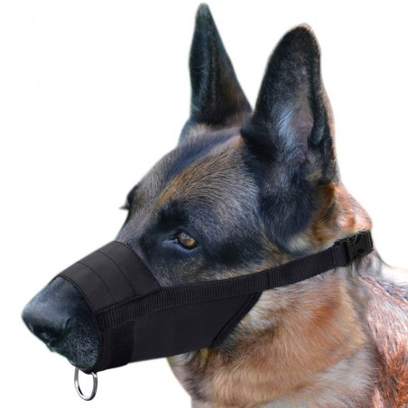 Botnita reglabila prevazuta cu inel D ,  pentru Ciobanesc German . Dog Extreme