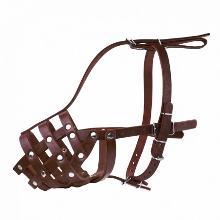 Botnita piele naturala pentru Mastino , Bullmastiff , Rottweiler talie mare . Sara Dog