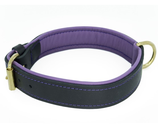 Zgarda piele naturala caini colectia Provence Sara Dog