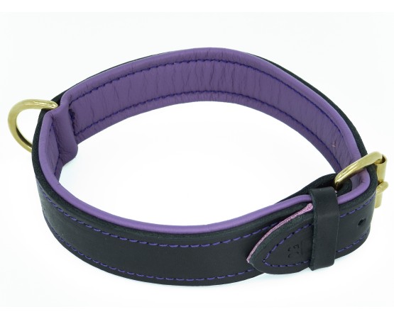 Zgarda piele naturala caini colectia Provence Sara Dog