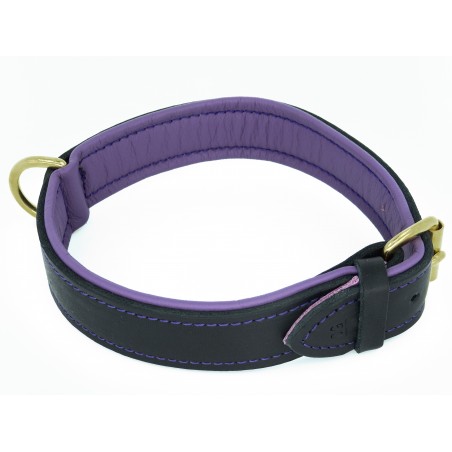 Zgarda piele naturala caini colectia Provence Sara Dog