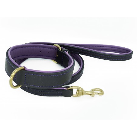 Zgarda piele naturala caini colectia Provence Sara Dog