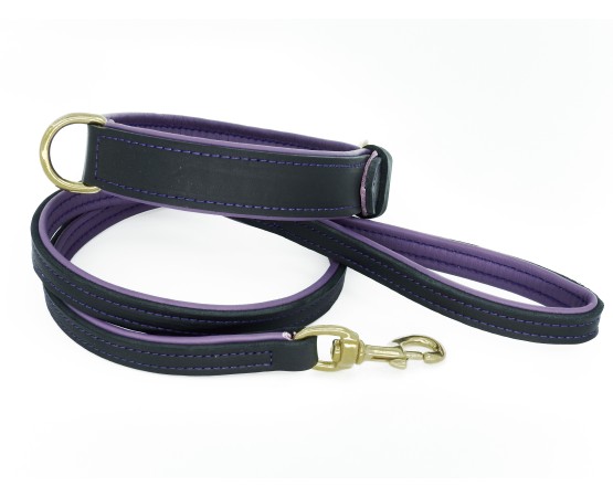 Zgarda piele naturala caini colectia Provence Sara Dog