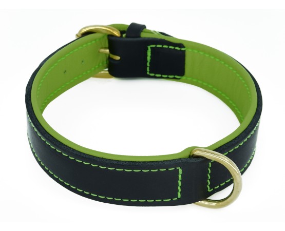 Zgarda piele naturala caini colectia Provence Sara Dog