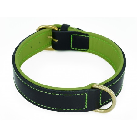 Zgarda piele naturala caini colectia Provence Sara Dog