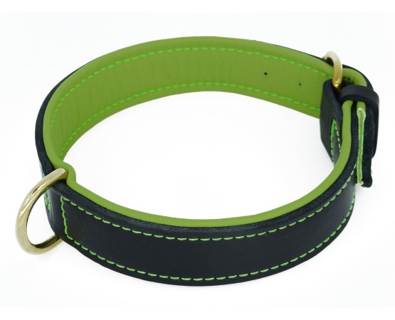 Zgarda piele naturala caini colectia Provence Sara Dog