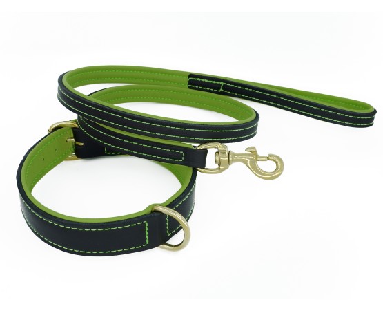 Zgarda piele naturala caini colectia Provence Sara Dog