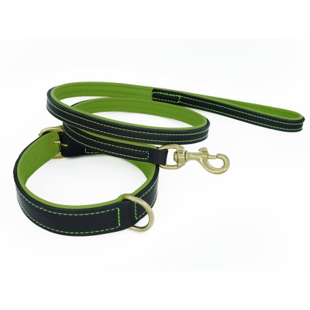 Zgarda piele naturala caini colectia Provence Sara Dog