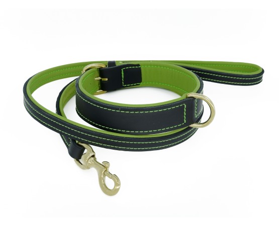 Zgarda piele naturala caini colectia Provence Sara Dog