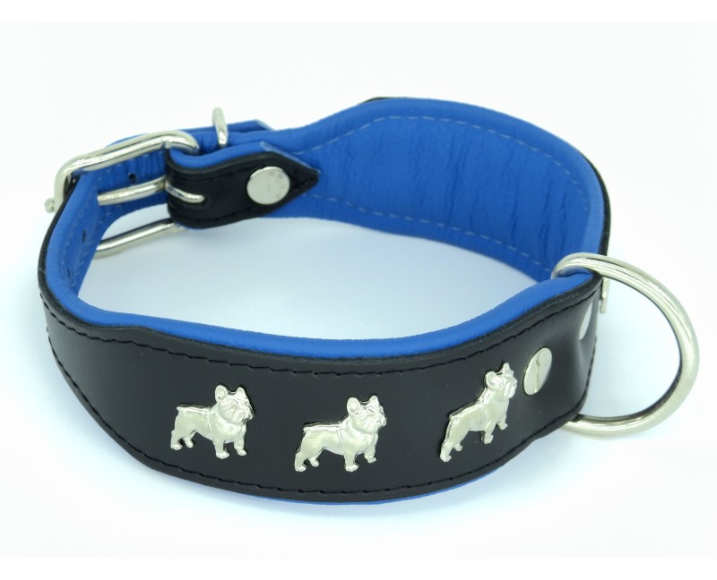 Zgarda piele Luxury French Bulldog