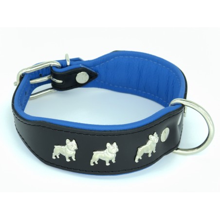 Zgarda piele Luxury French Bulldog