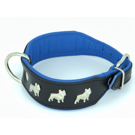 Zgarda piele Luxury French Bulldog