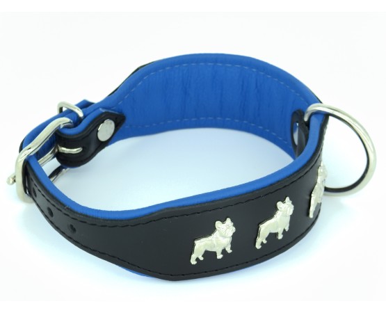 Zgarda piele Luxury French Bulldog