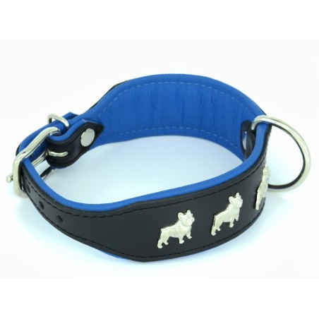 Zgarda piele Luxury French Bulldog