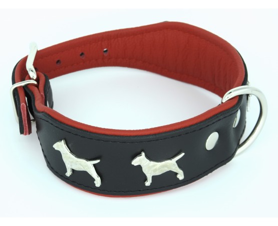 Zgarda piele Luxury Bullterrier