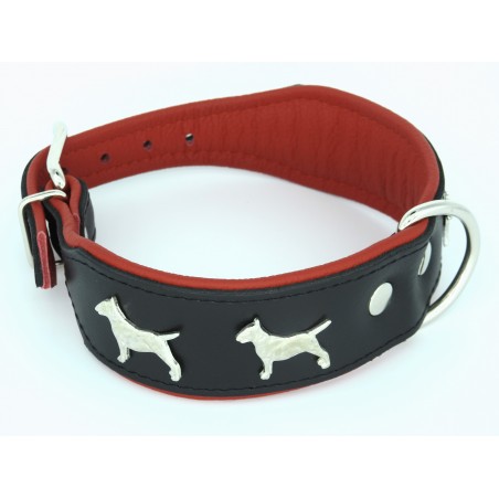 Zgarda piele Luxury Bullterrier