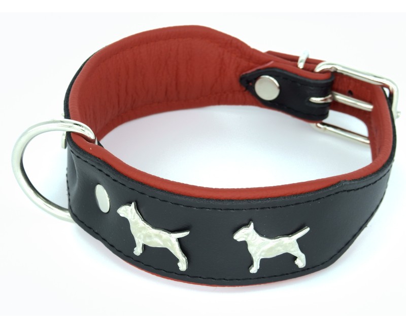 Zgarda piele Luxury Bullterrier