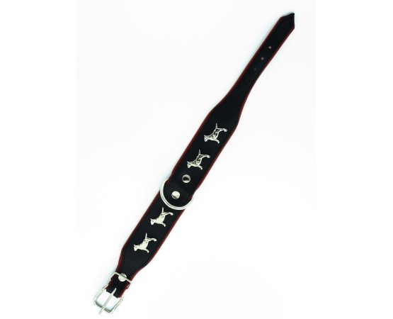 Zgarda piele Luxury Bullterrier