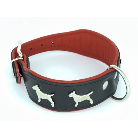 Zgarda piele Luxury Bullterrier
