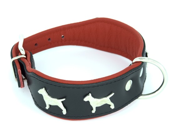 Zgarda piele Luxury Bullterrier