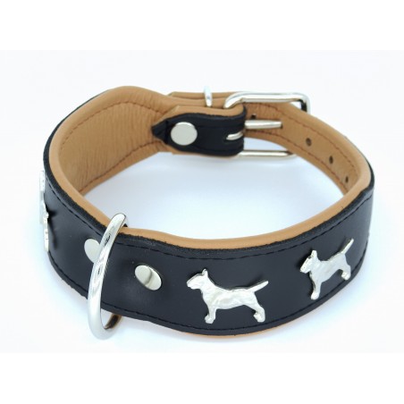 Zgarda piele Luxury Bullterrier