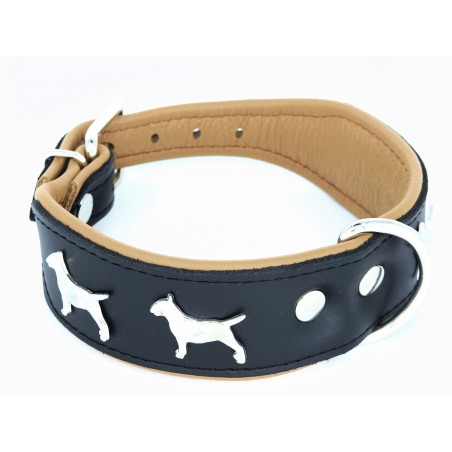 Zgarda piele Luxury Bullterrier