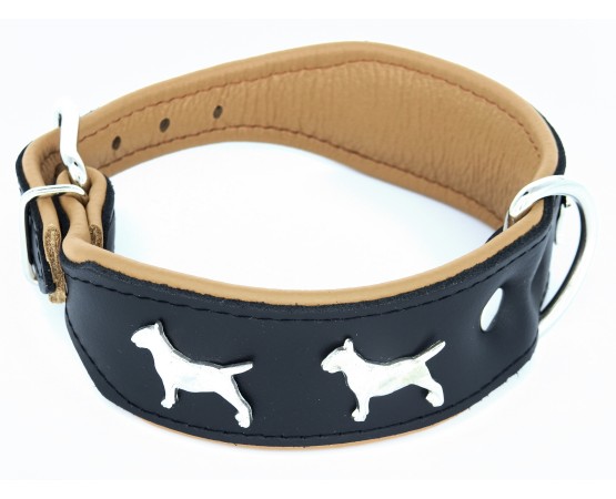 Zgarda piele Luxury Bullterrier