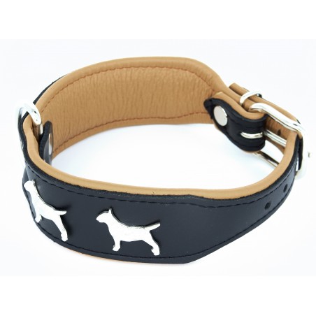 Zgarda piele Luxury Bullterrier