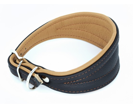 Zgarda piele ogari Luxury Greyhound