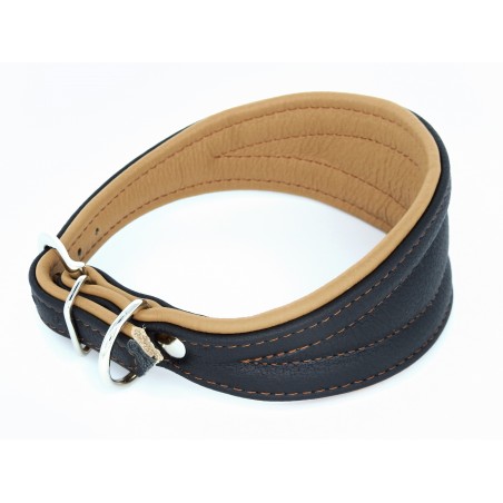 Zgarda piele ogari Luxury Greyhound