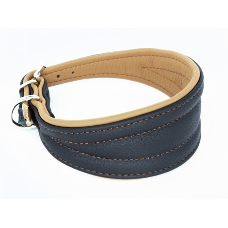 Zgarda piele ogari Luxury Greyhound