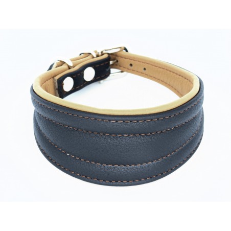 Zgarda piele ogari Luxury Greyhound