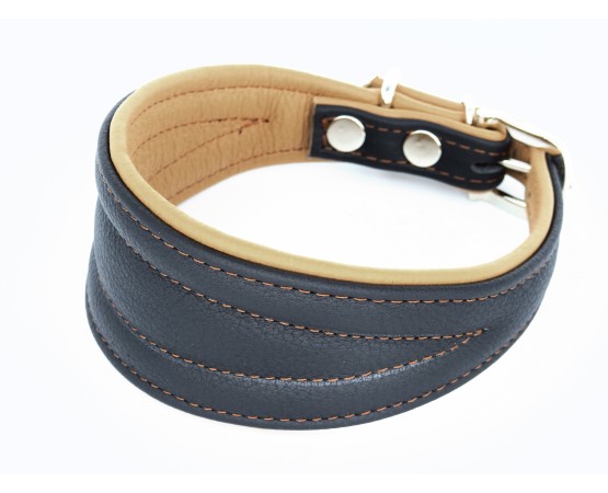 Zgarda piele ogari Luxury Greyhound