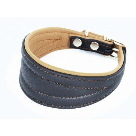 Zgarda piele ogari Luxury Greyhound