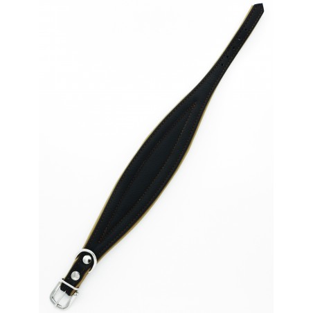 Zgarda piele ogari Luxury Greyhound