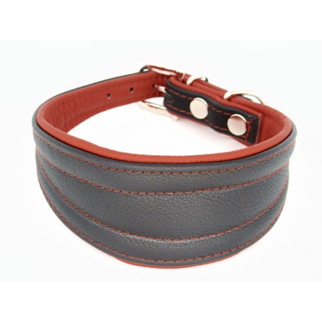 Zgarda piele ogari Luxury Greyhound