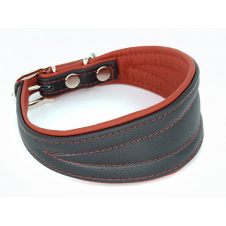 Zgarda piele ogari Luxury Greyhound