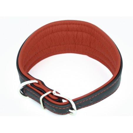 Zgarda piele ogari Luxury Greyhound