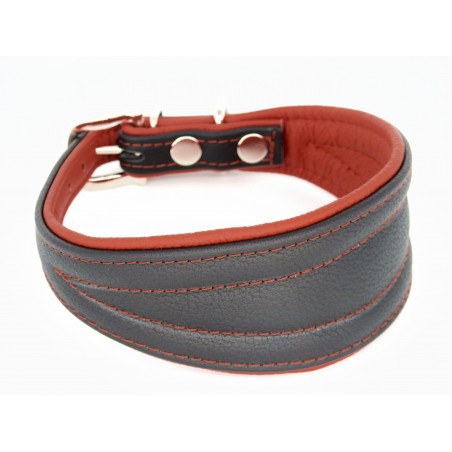 Zgarda piele ogari Luxury Greyhound