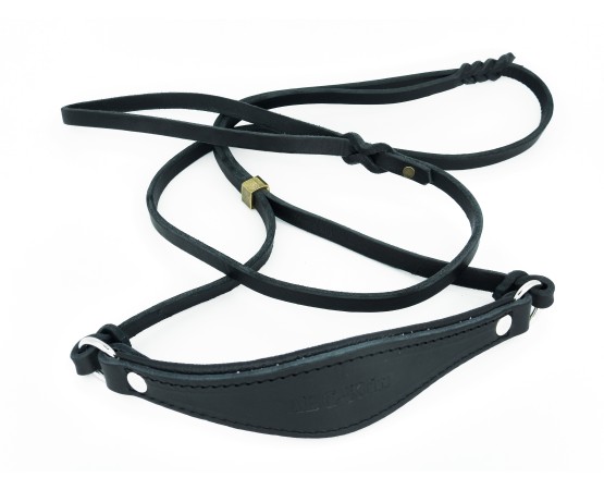 Lesa pentru prezentare ciobanesc german , din piele naturala