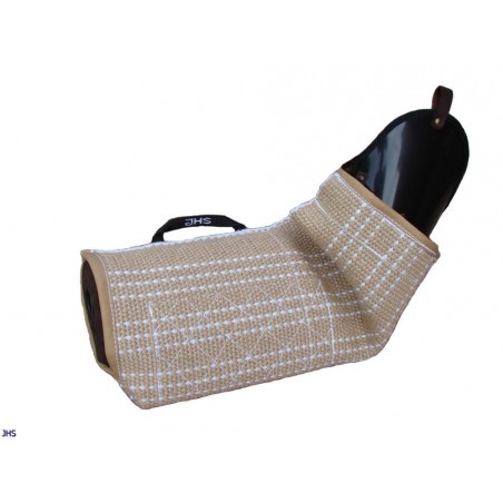 Protectie brat cu manson din iuta cu maner pentru pui