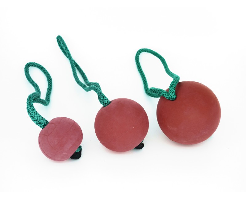 Minge pentru dresaj canin prevazuta cu snur