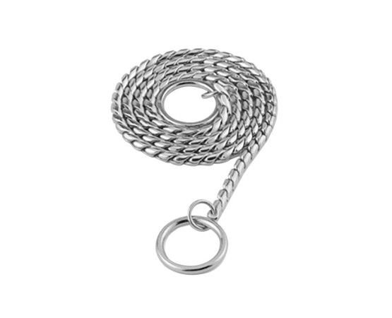 Zgarda strangulanta snake , pentru prezentare caini in expozitii canine , 5 mm