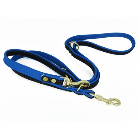 Lesa de lux pentru caini , reglabila din piele naturala Elk