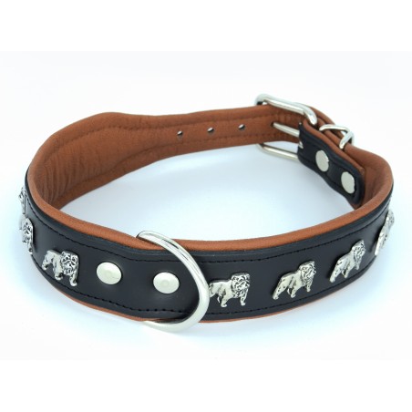 Zgarda de lux pentru Bulldog Englez